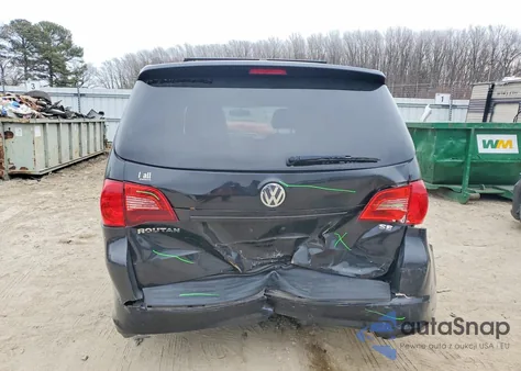 2011 Volkswagen Routan Se from USA, damaged, VIN 2V4RW3DG3BR625859